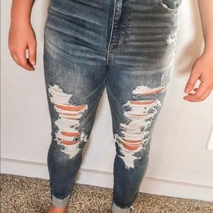 American Eagle Ripped Skinny Jeans